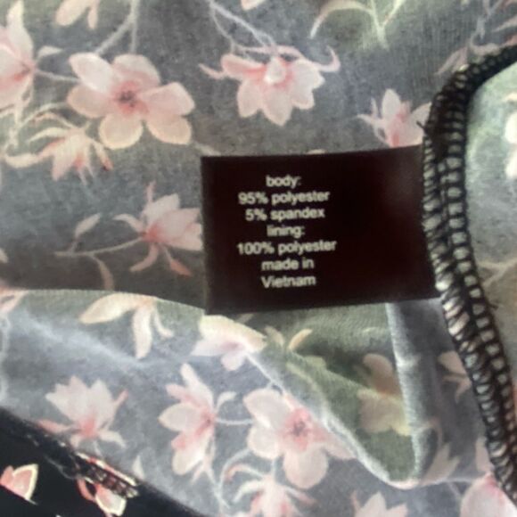 Lane Bryant Dress Women  Shift  Size 22/24 Floral NEW - Picture 10 of 12